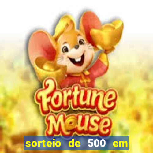 sorteio de 500 em cash toda segunda feira novibet como funciona