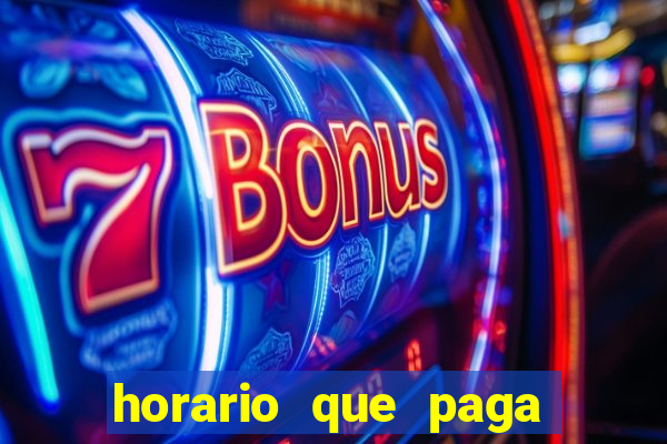 horario que paga fortune tiger