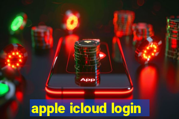 apple icloud login