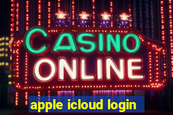 apple icloud login