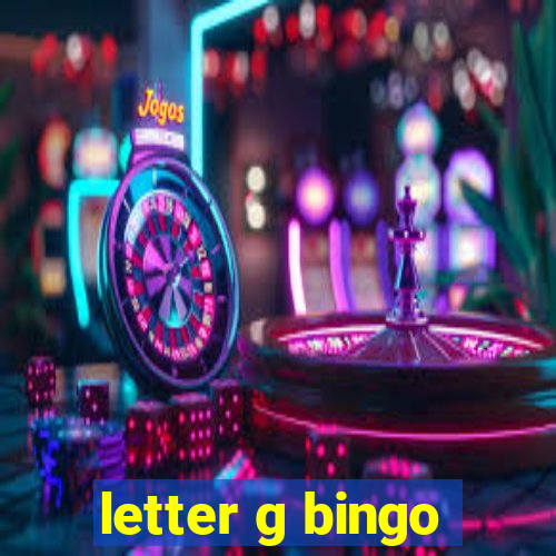 letter g bingo