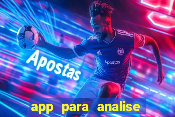 app para analise de jogos de futebol