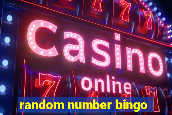 random number bingo