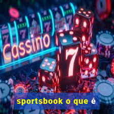 sportsbook o que é