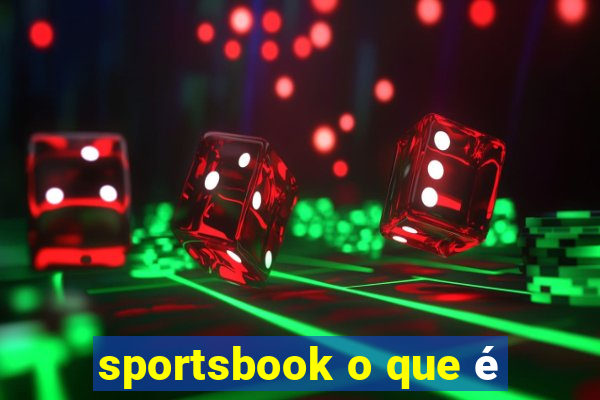 sportsbook o que é