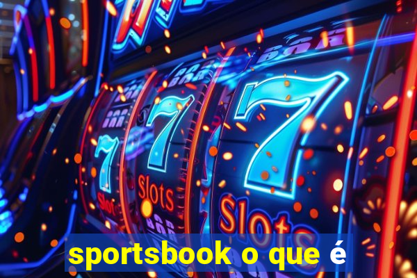 sportsbook o que é