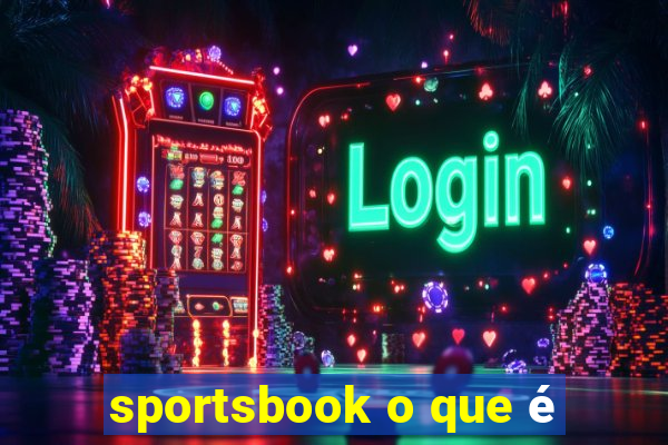 sportsbook o que é