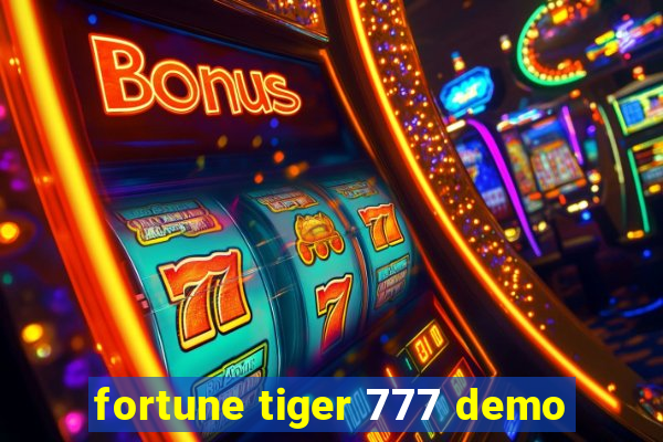 fortune tiger 777 demo