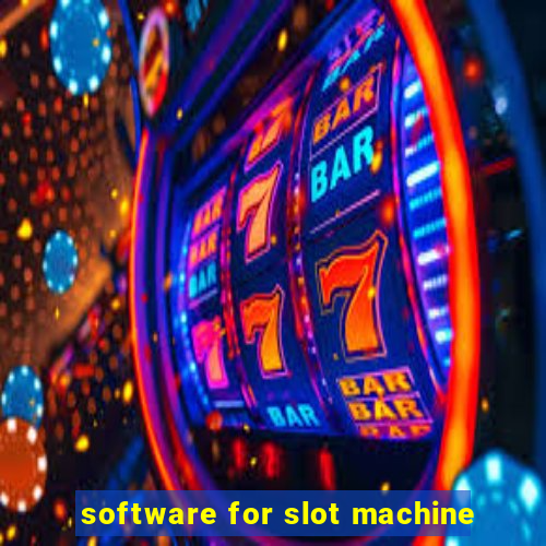 software for slot machine