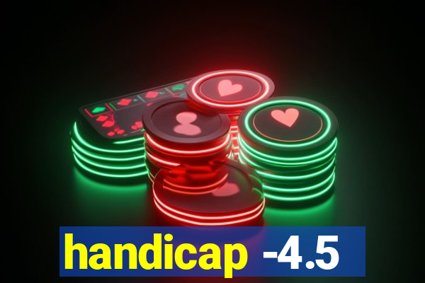 handicap -4.5