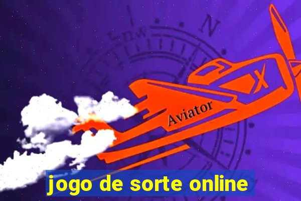 jogo de sorte online