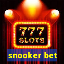 snooker bet