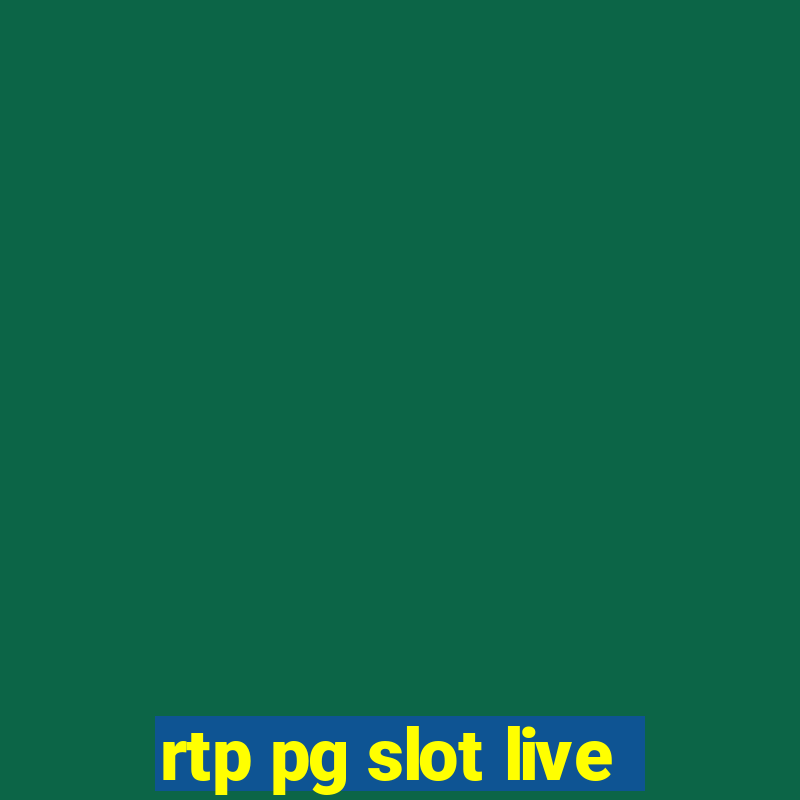 rtp pg slot live