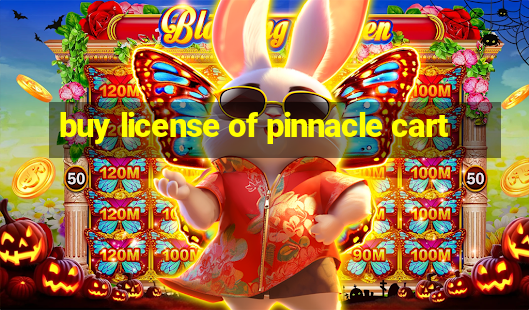 buy license of pinnacle cart