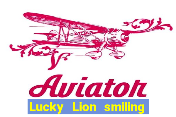 Lucky Lion smiling critters lion