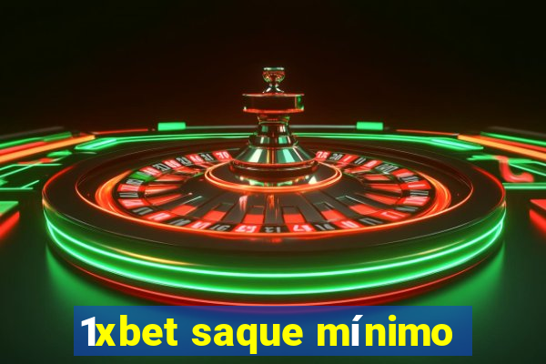 1xbet saque mínimo