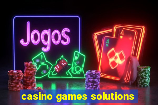 casino games solutions