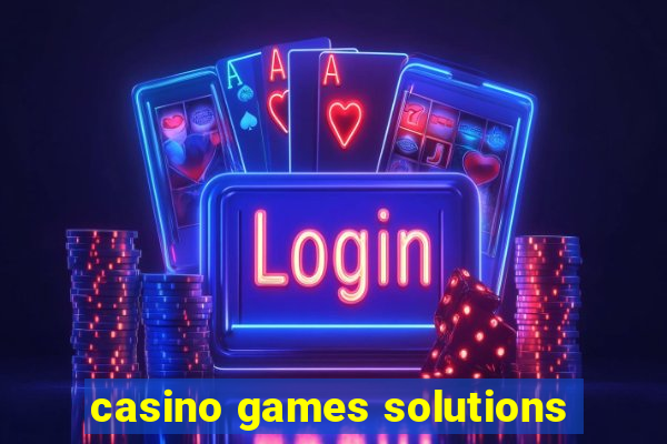 casino games solutions