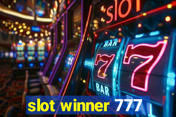 slot winner 777