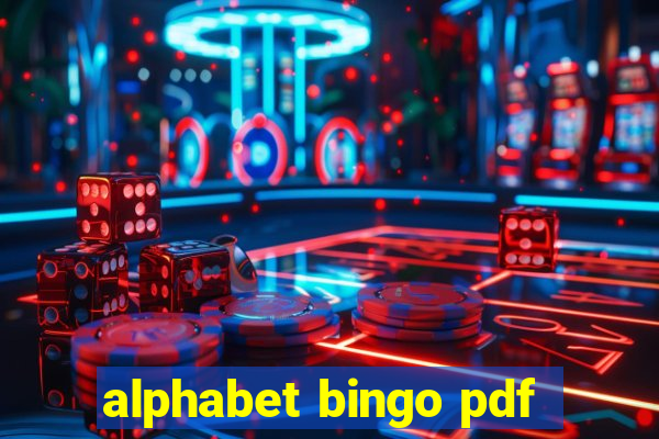 alphabet bingo pdf