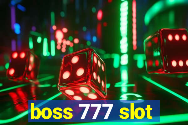 boss 777 slot