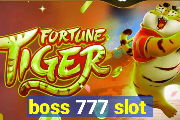 boss 777 slot