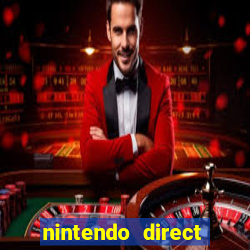 nintendo direct bingo template