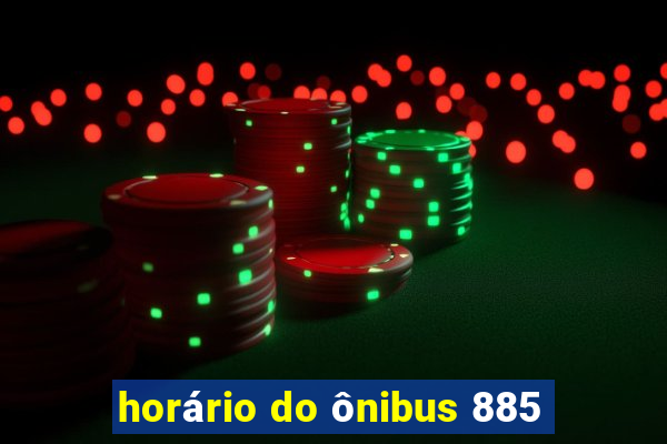 horário do ônibus 885