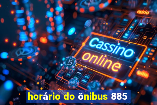 horário do ônibus 885