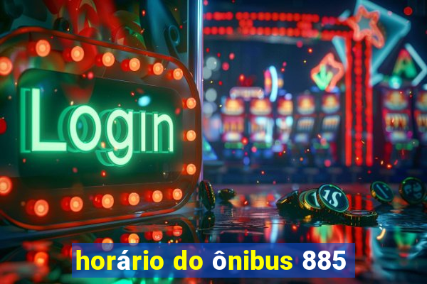 horário do ônibus 885