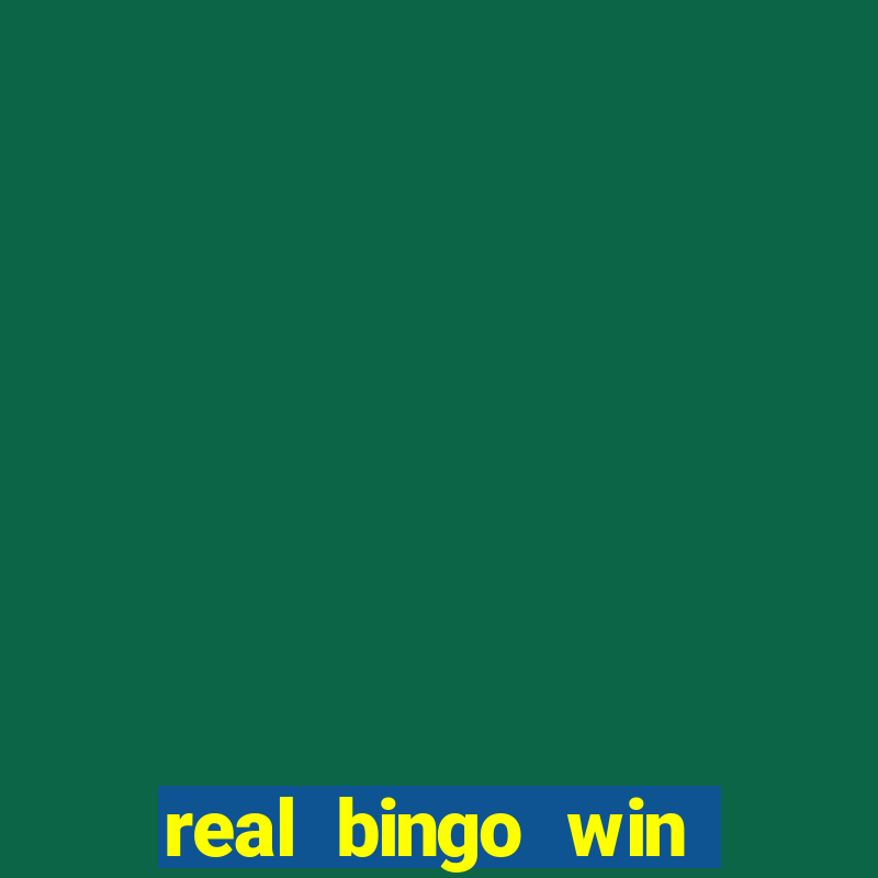 real bingo win money free