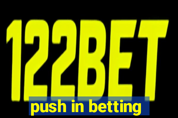 push in betting