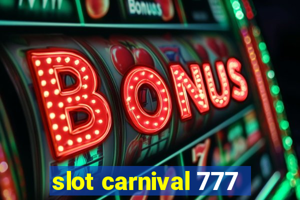 slot carnival 777