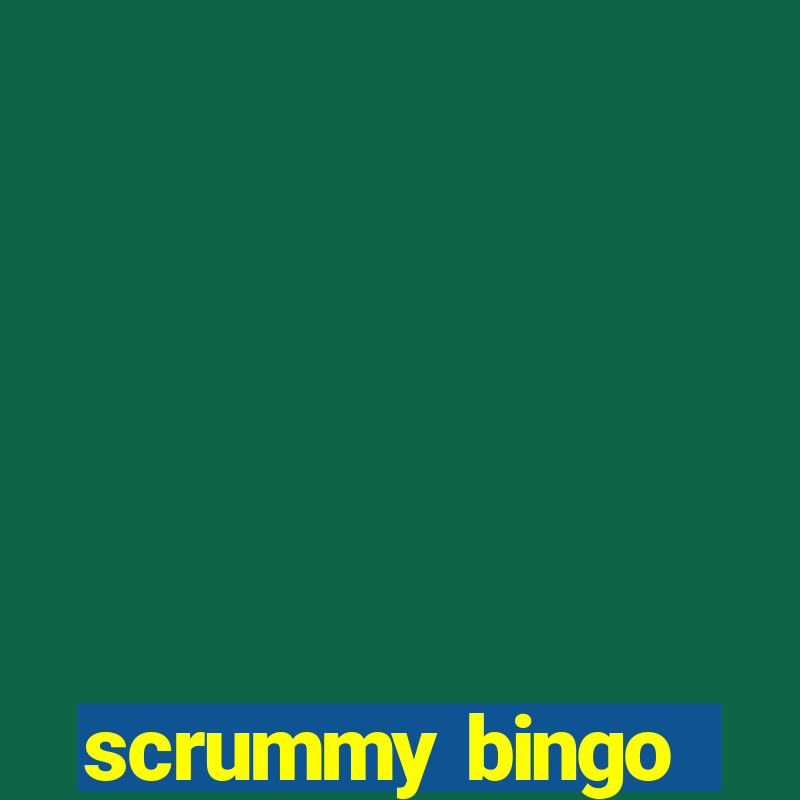 scrummy bingo