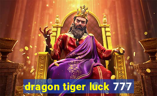 dragon tiger luck 777