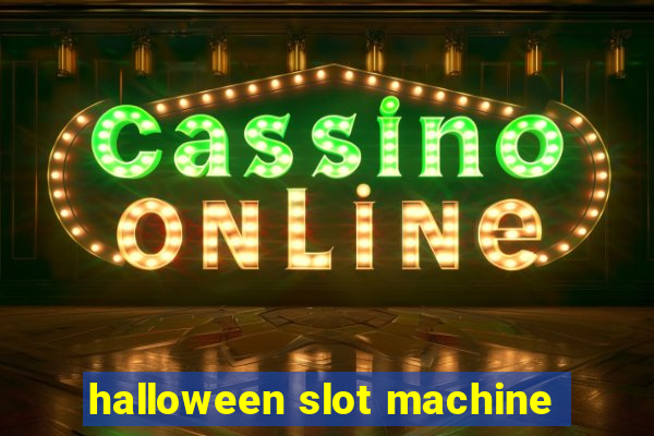 halloween slot machine