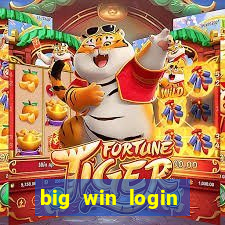 big win login verde download