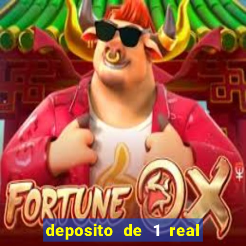 deposito de 1 real fortune tiger