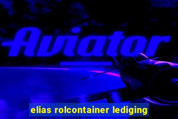 elias rolcontainer lediging