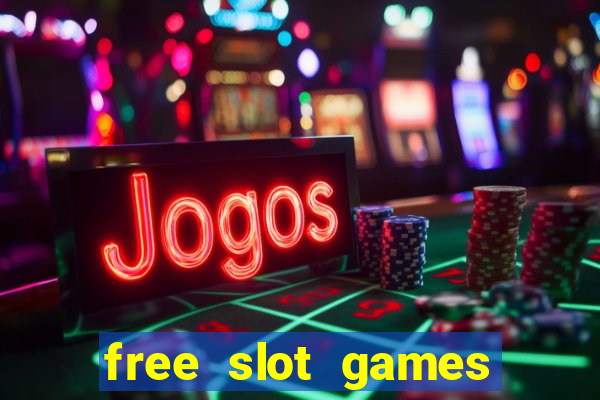 free slot games real money