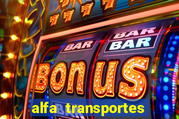 alfa transportes novo hamburgo