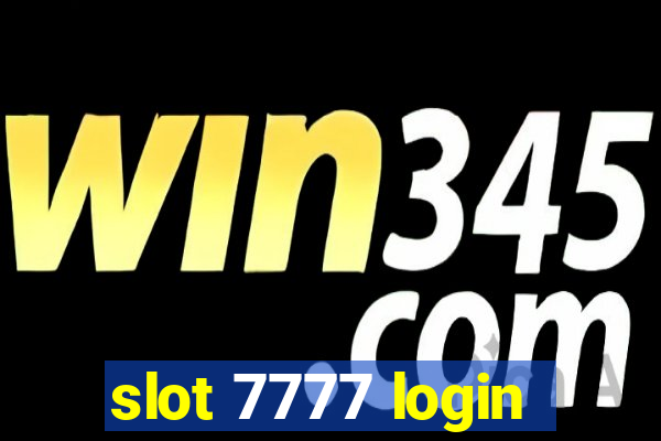 slot 7777 login