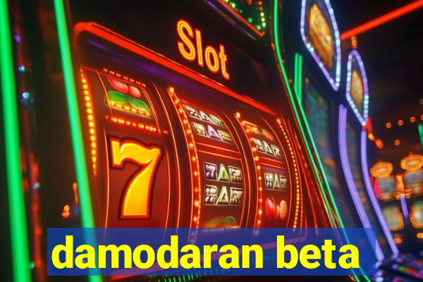 damodaran beta