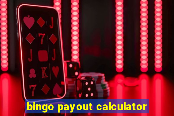 bingo payout calculator