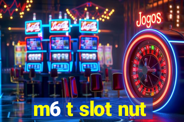 m6 t slot nut