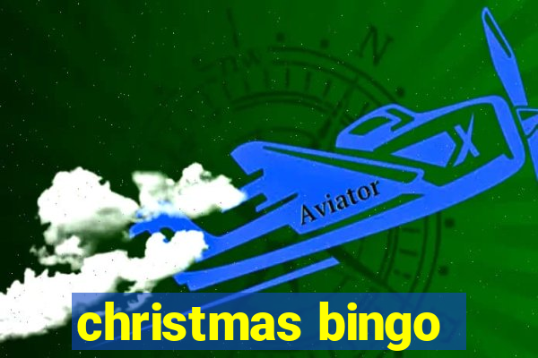 christmas bingo