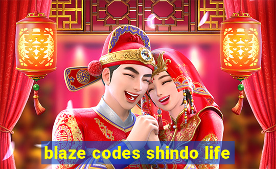 blaze codes shindo life