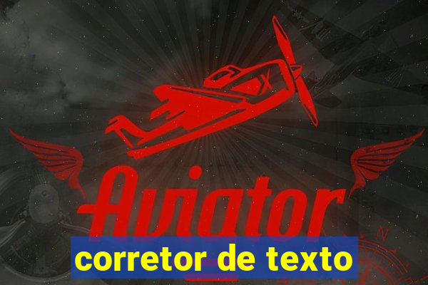 corretor de texto