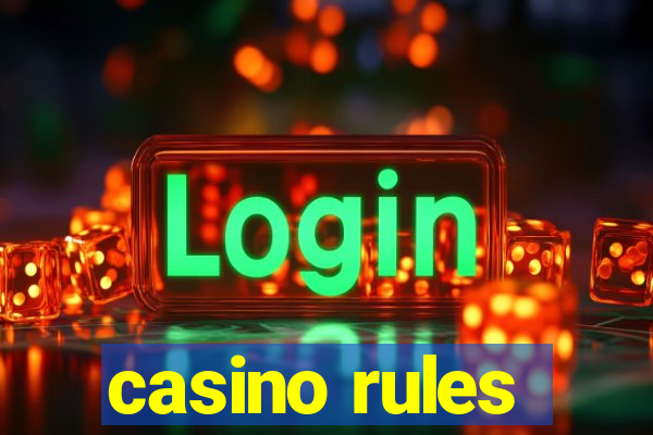 casino rules