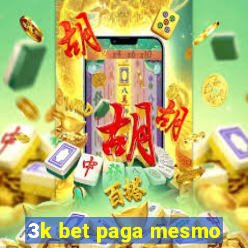 3k bet paga mesmo